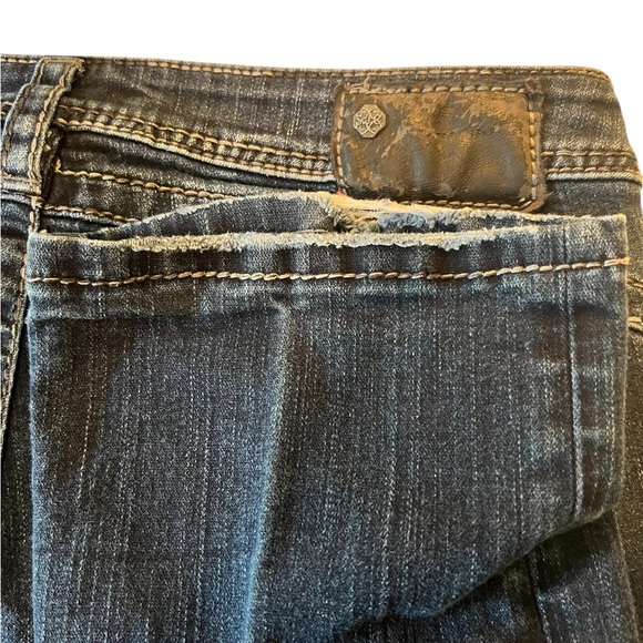 Womens Classic Silver Tuesday 16 1/2 Blue Jeans With White Stitching, 5 Pockets. - Picture 15 of 16